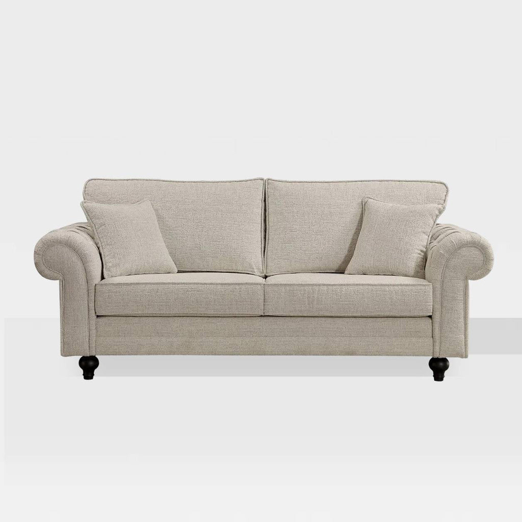 Chelsea Suite - (4 Seater & 3 Seater - Cream)