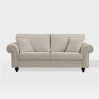 Chelsea Suite - (4 Seater & 3 Seater - Cream)