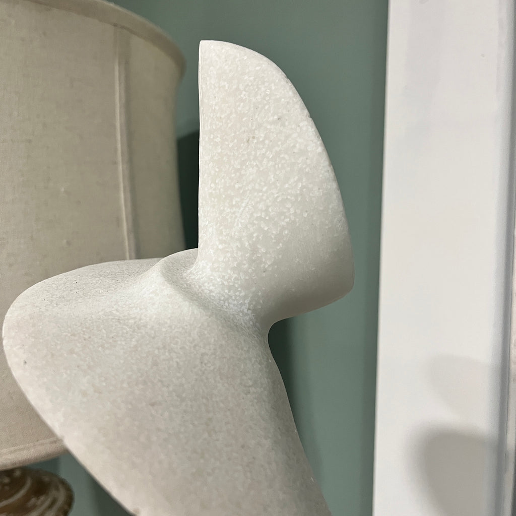 Resin Abstract Spiral Statue