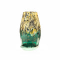 Gold and Green Twist Vase