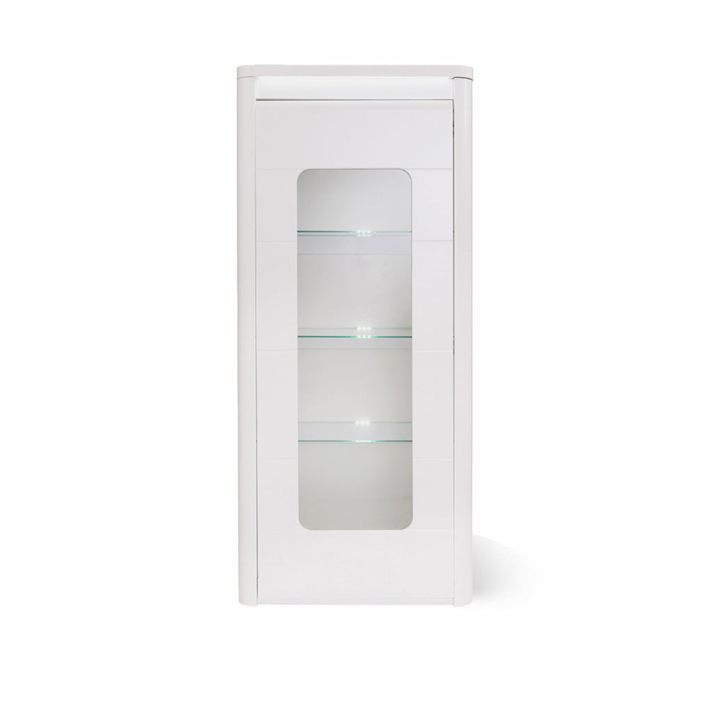 Bellini 1 Door White Gloss Cabinet