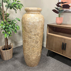 Tall Golden Pearl Vase 90cm