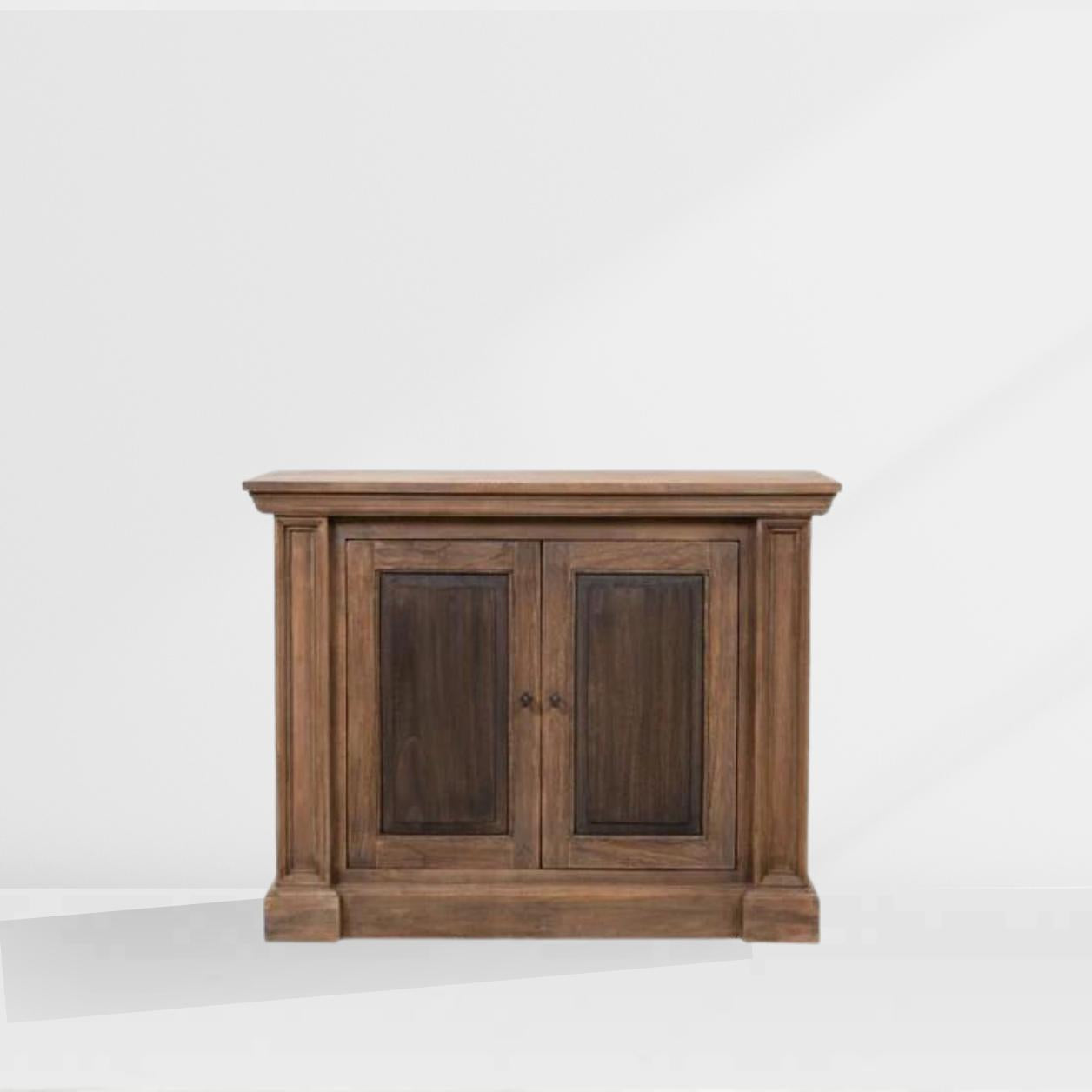 Harvard 2 Door Chest - Dark Bayur