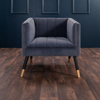 Jackson Navy Armchair