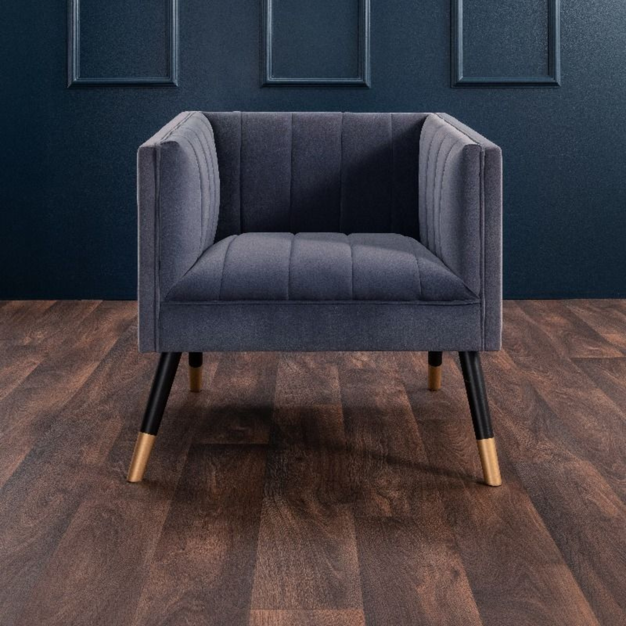 Jackson Navy Armchair