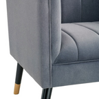 Jackson 2 Seater Navy Sofa