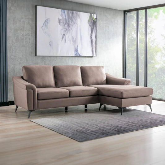 Douglas Nutmeg Leather Air Corner Sofa