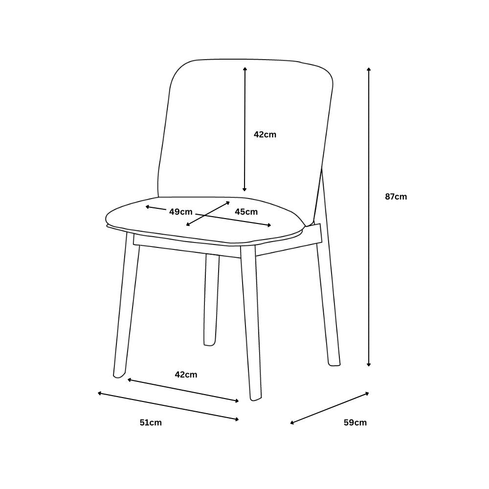 Alice Dining Chair (Set of 2)