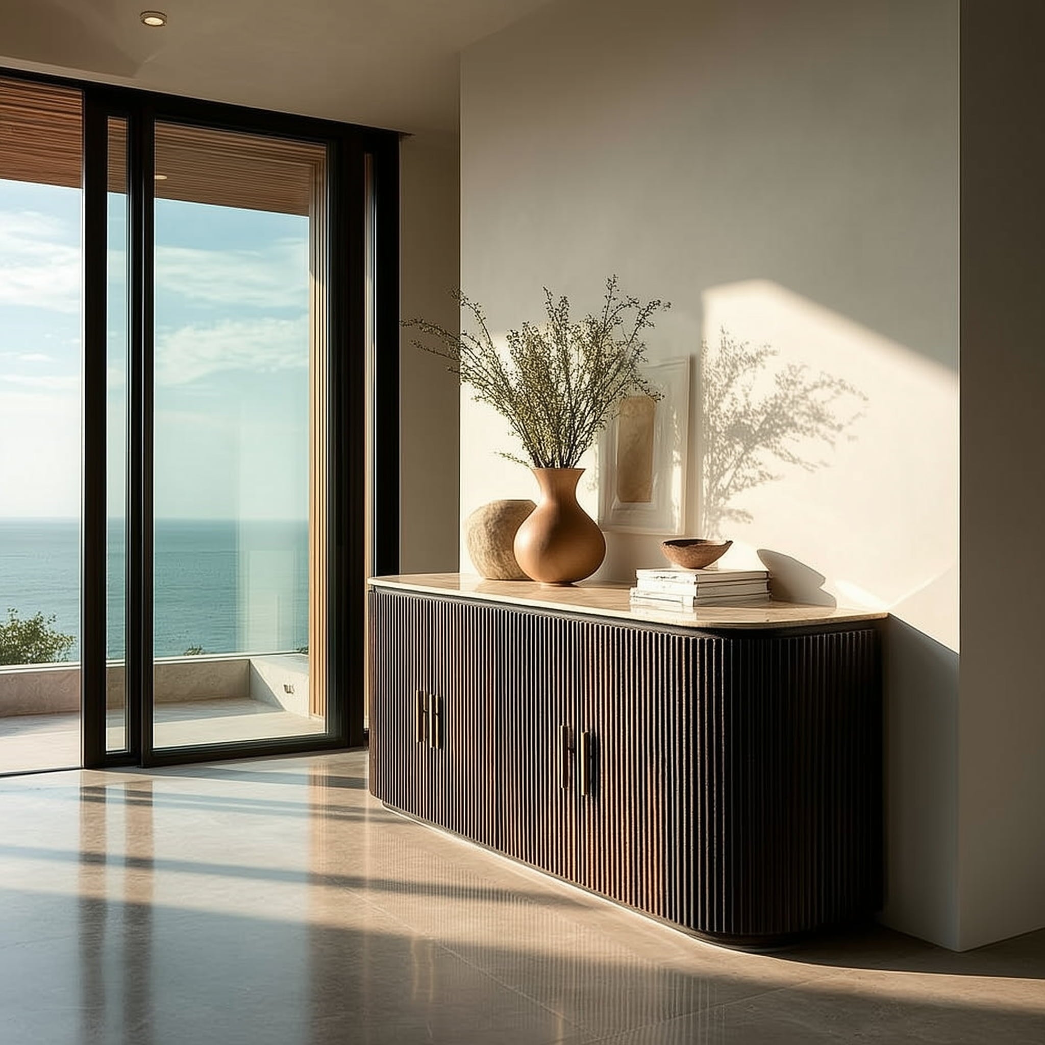 Athens 4 Door Sideboard