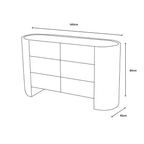 Atlanta 6 Drawer Chest