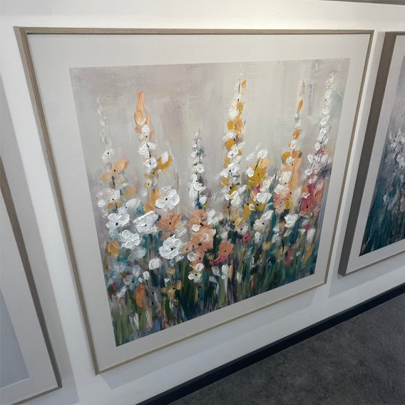 Meadow Haze Wall Art 80x80cm