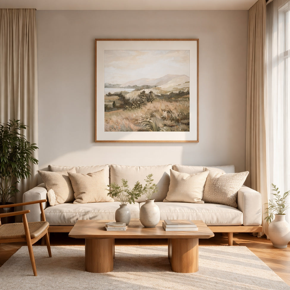 Highland Hues Wall Art 80x80cm