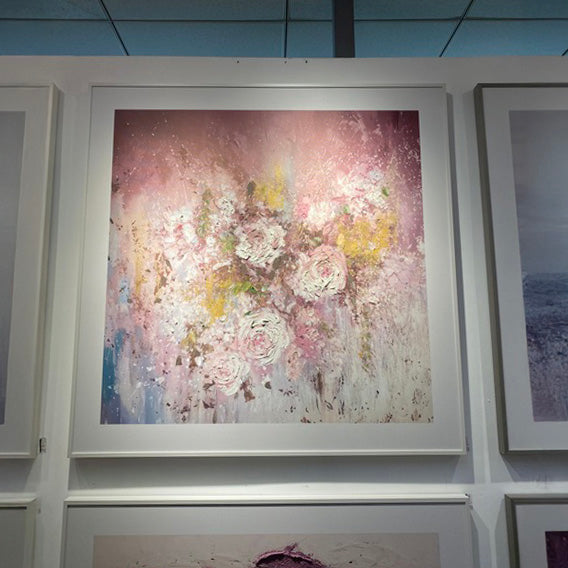 Rose Reverie Wall Art 80x80cm