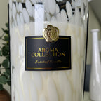 Large White Confetti Candle