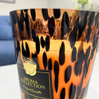 Large Tortoise Shell Confetti Candle