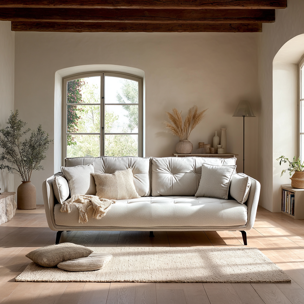 Siena Grey 3 Seater Sofa