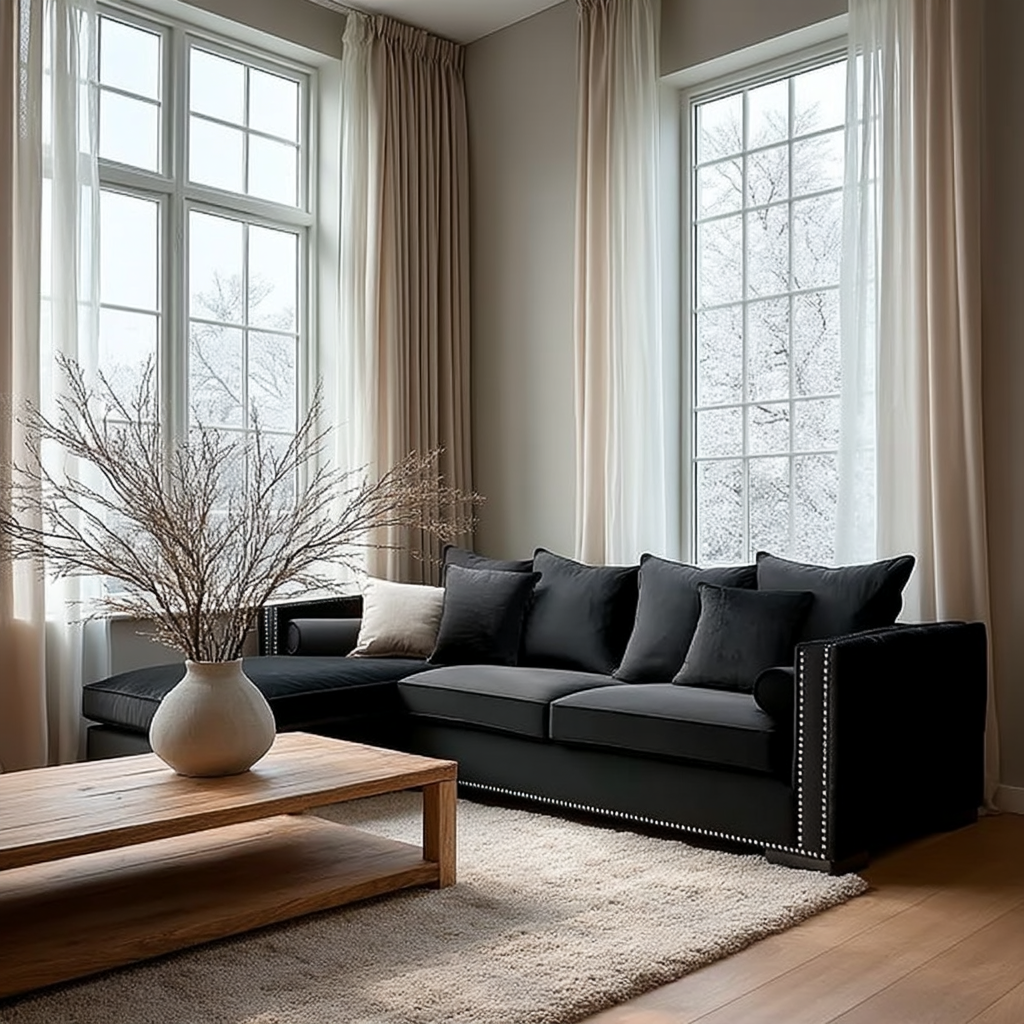 Moscow Black Corner Suite (left)