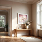 Rose Reverie Wall Art 80x80cm