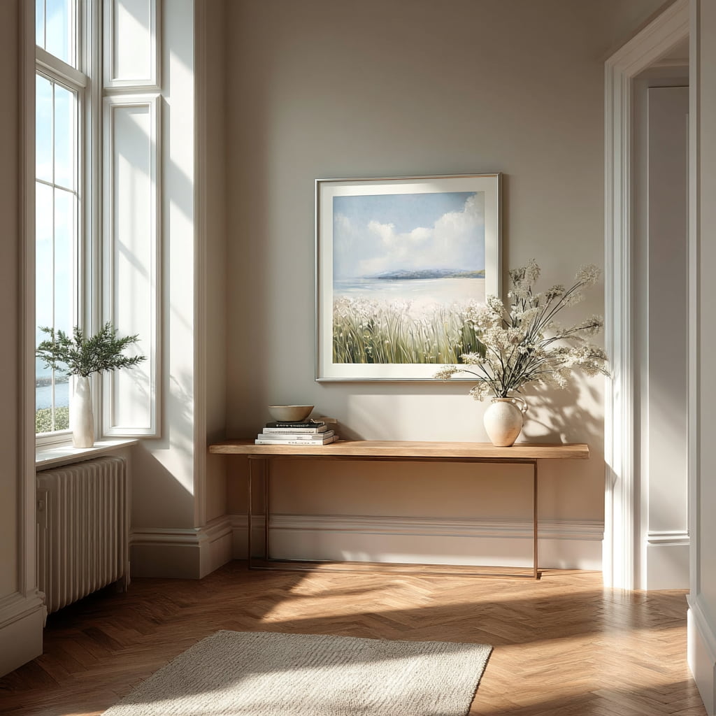 Shores Bloom Wall Art 80x80cm
