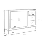 Brixton Black Sideboard