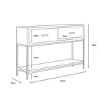 Brixton Black Console Table