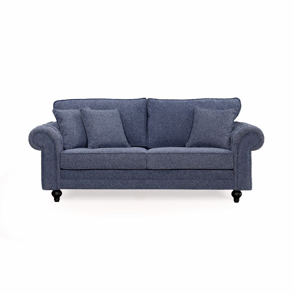 Chelsea 3 Seater Blue Sofa
