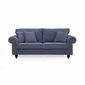 Chelsea 3 Seater Blue Sofa
