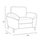 Camden Armchair In Cream