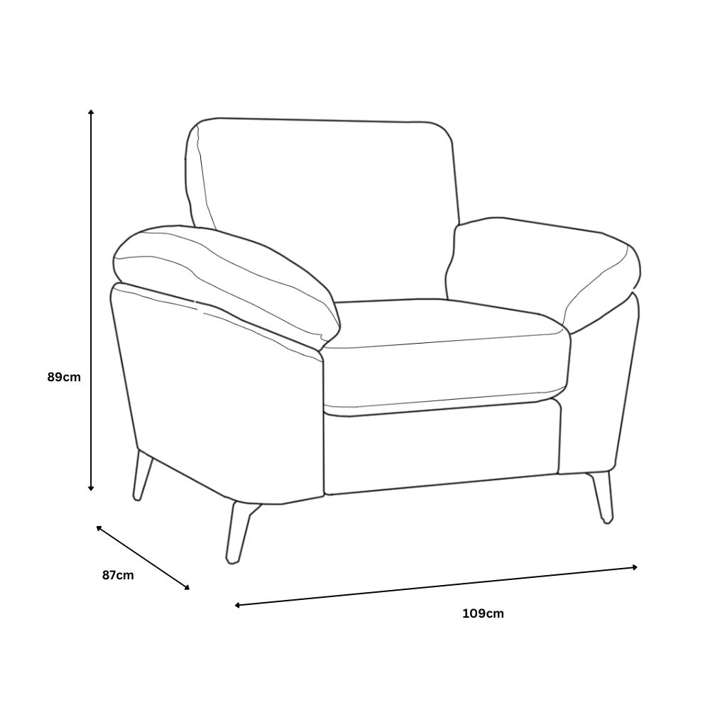Camden Armchair In Teal