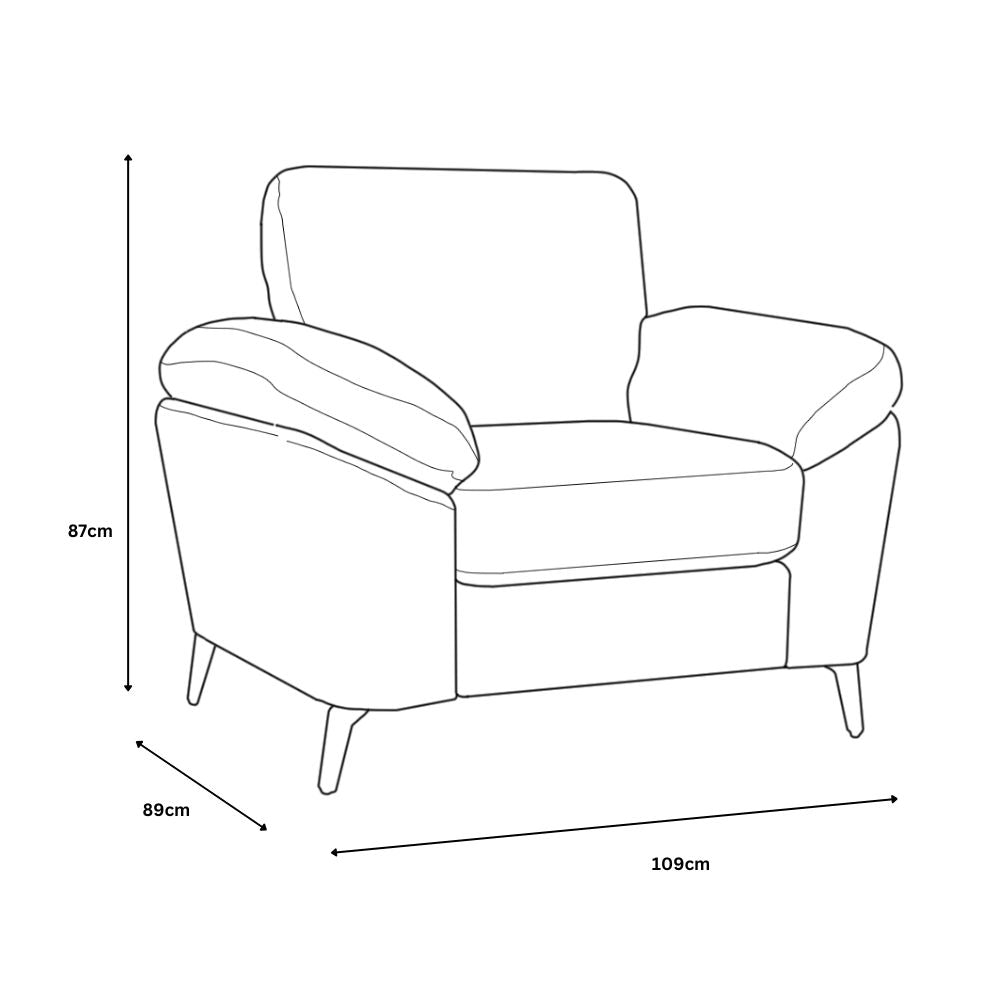 Camden Armchair In Black