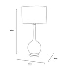 Clara Glass Table Lamp