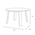 Cody 120cm Dining Table