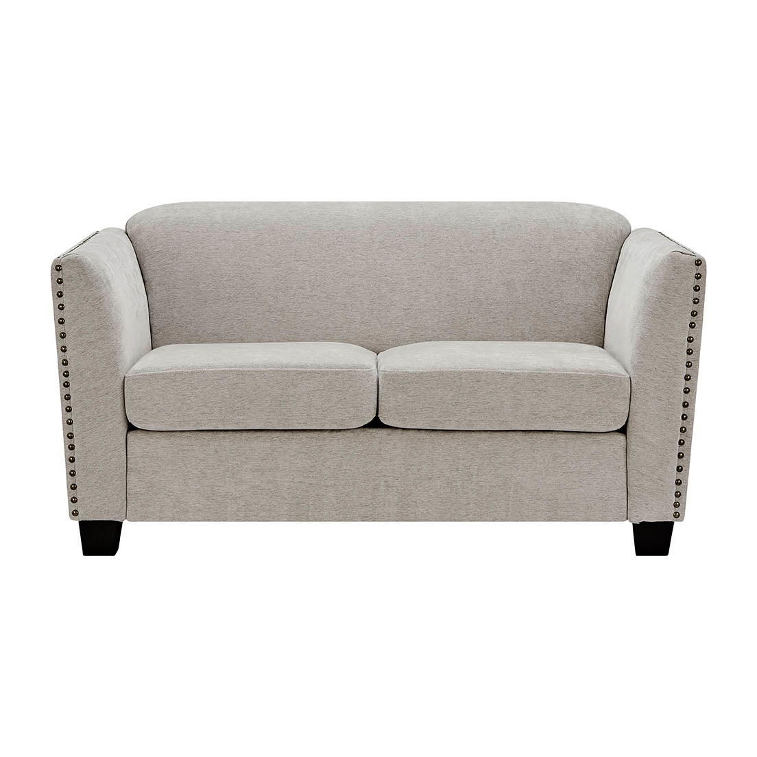 Dawson Studded 2 Seater Cream Sofa