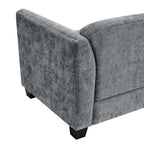 Dawson Studded 2 Seater Grey Sofa