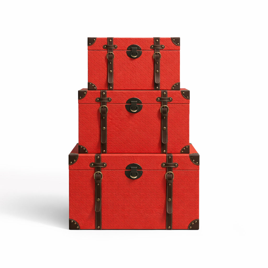 3 Pc Trunk Storage Boxes