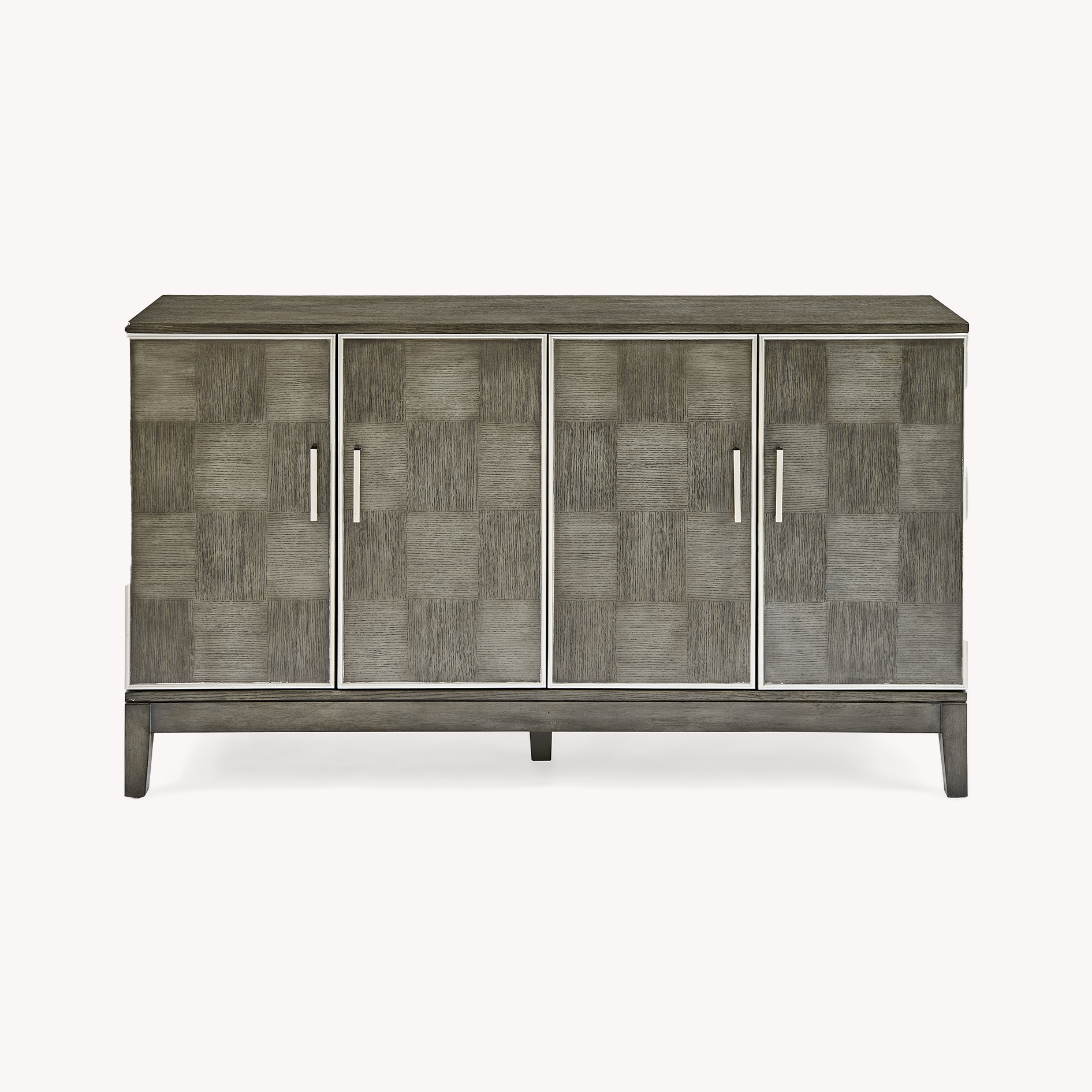 Gambet Patterned Grey/ Black Sideboard