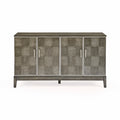 Gambet Patterned Grey/ Black Sideboard