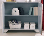Frenso 2 Door Chest - Silver