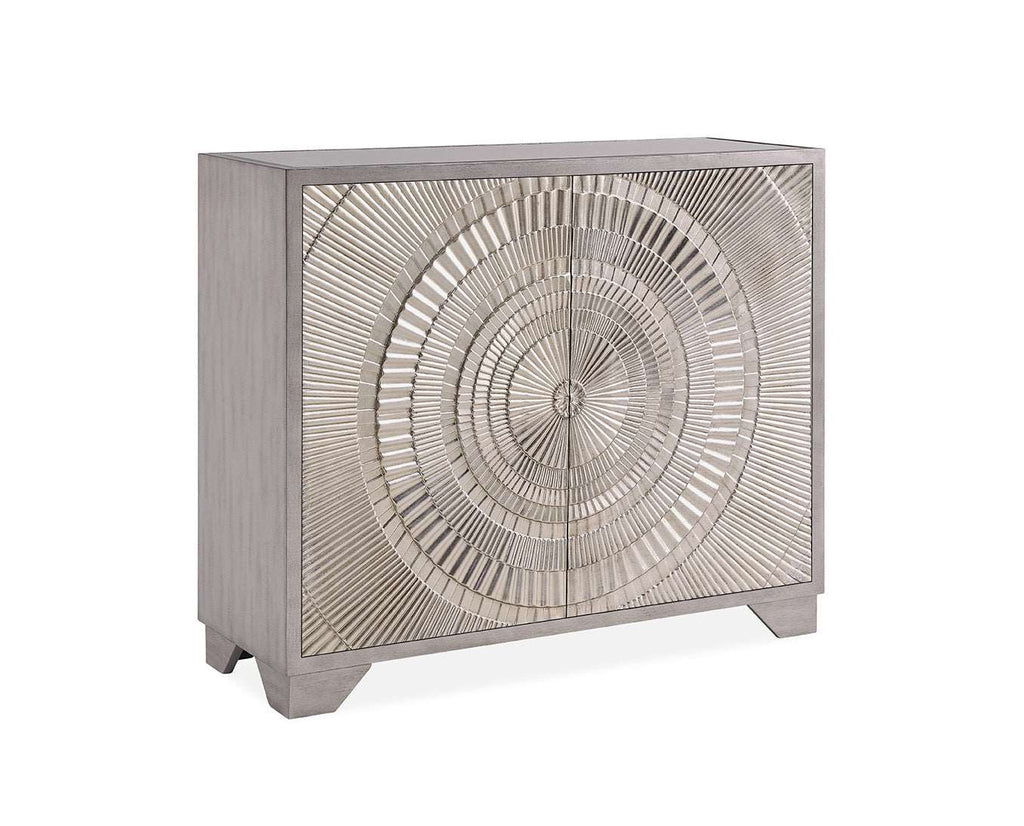 Frenso 2 Door Chest - Silver