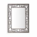 Gallo Champagne Brass Living Room Mirror