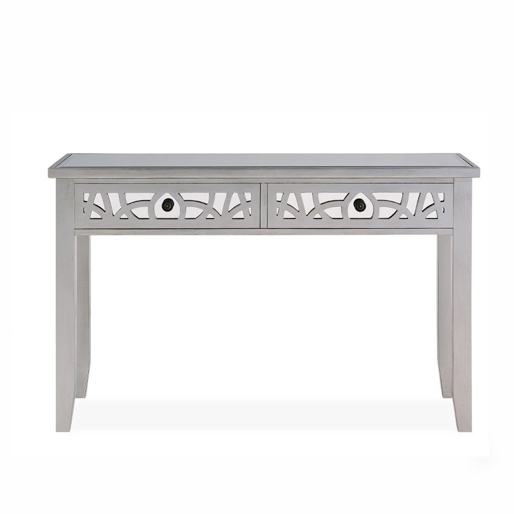 Gallo Rectangular Champagne Console Table
