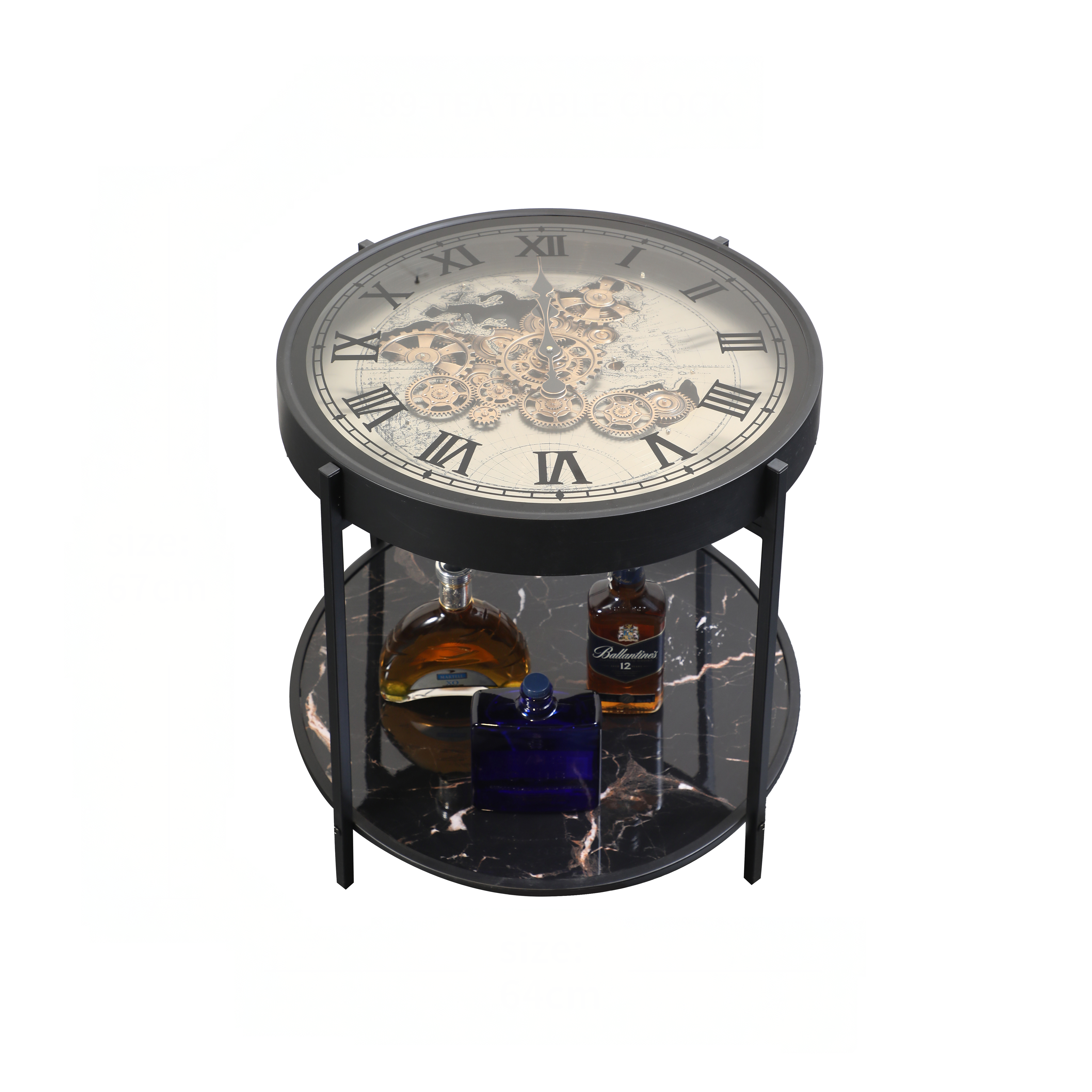 Clock Side Table