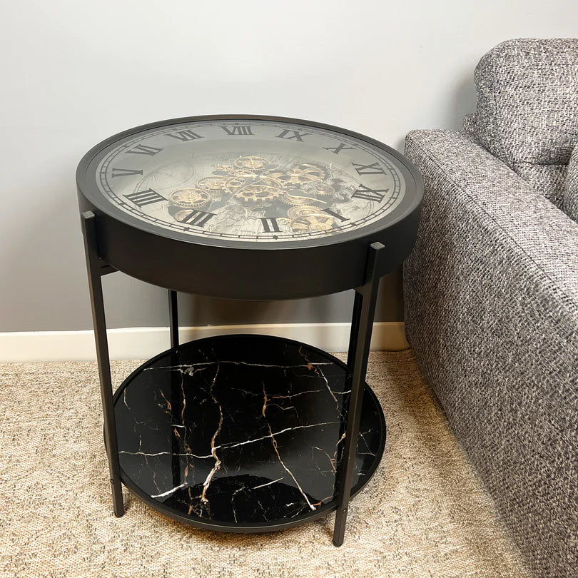 Clock Side Table
