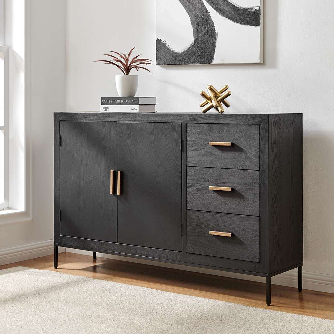 Brixton Black Sideboard