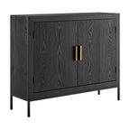 Brixton Black 2 Door Chest