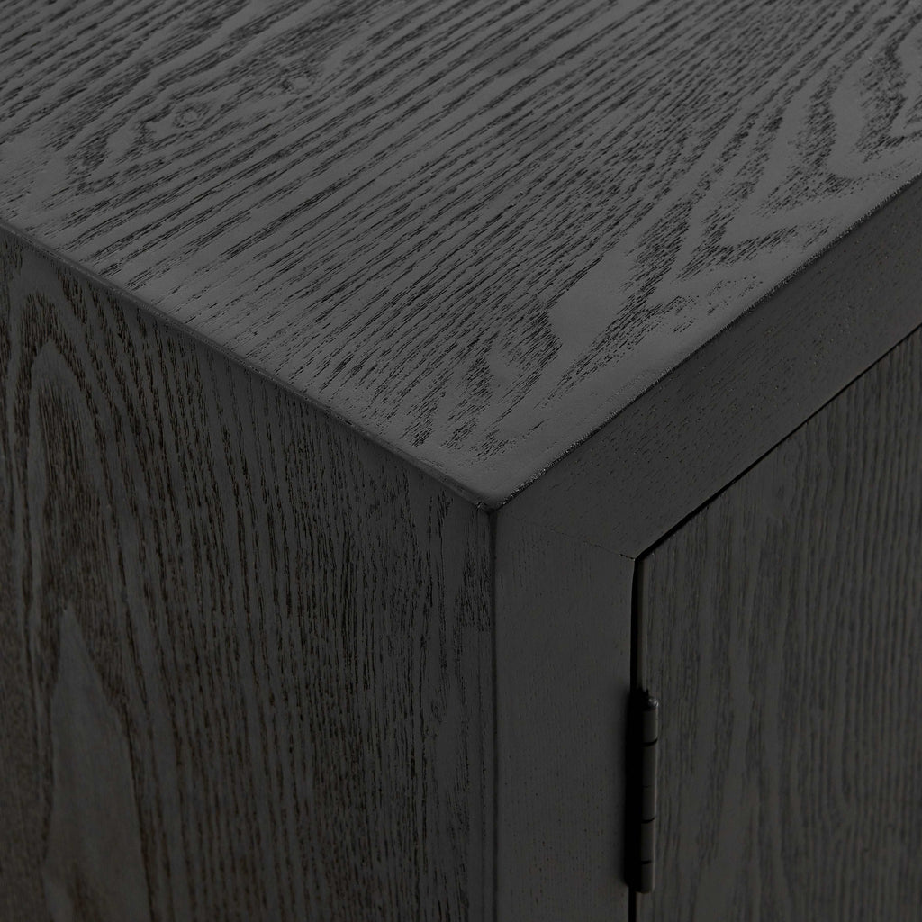 Brixton Black 2 Door Chest