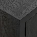 Brixton Black 2 Door Chest