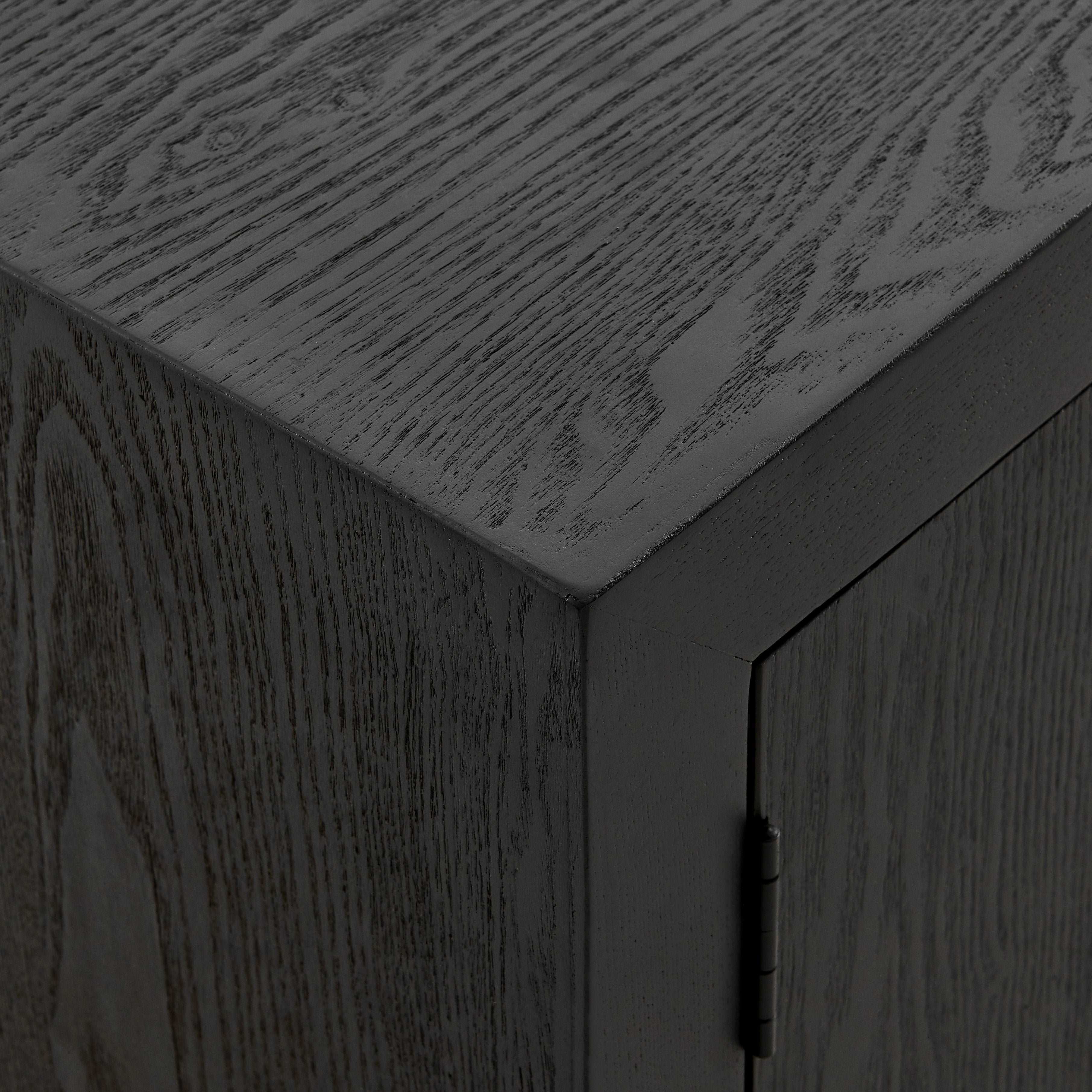 Brixton Black 2 Door Chest