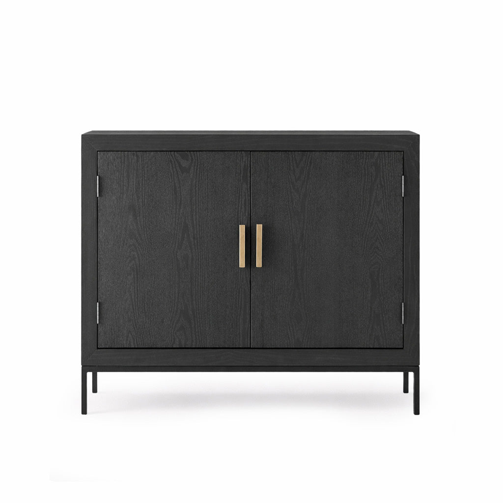 Brixton Black 2 Door Chest