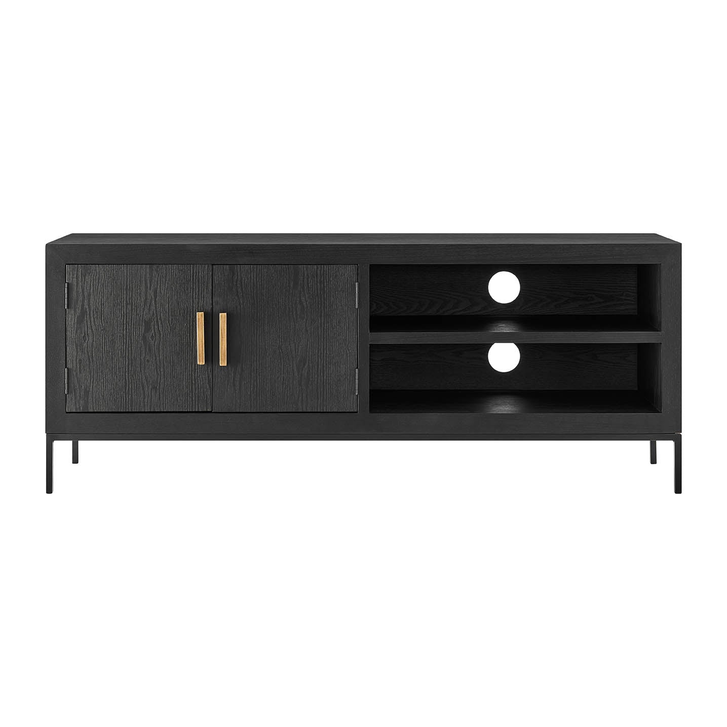 Brixton Black TV Unit